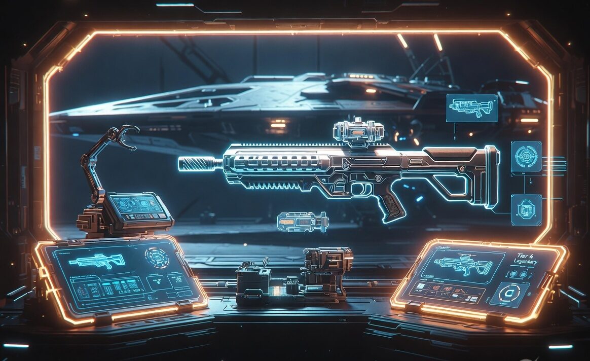 Starfield X-Tech Tier 4 legendary weapon and ship crafting station
